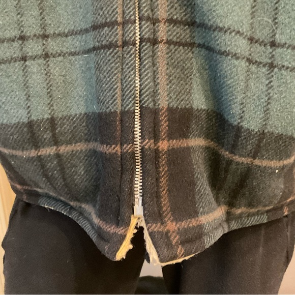 Vintage Jacket by Towncraft, Heavy Fleece Lining, Zip Front, Side Pockets, Sz S - Picture 7 of 15